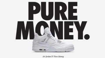 Air Jordan IV "Pure Money" en Argentina