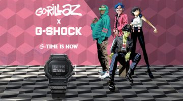 G-Shock x Gorillaz - DW-5600BB limited edition