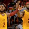 Lebron James y Kyrie Irving