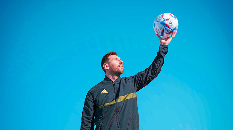 Leo Messi adidas Al Rihla