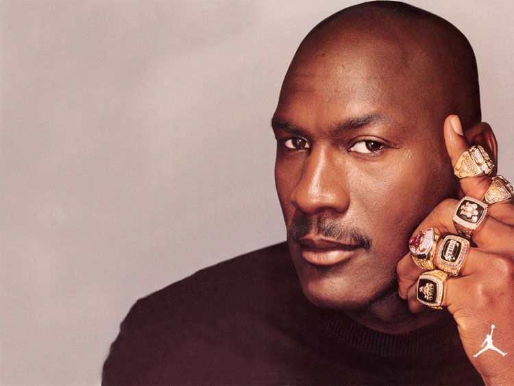 Michael Jordan six rings
